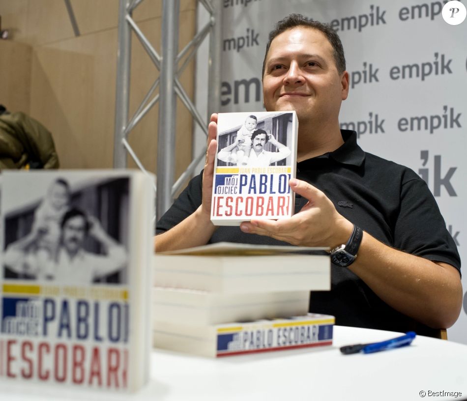 Livre De La Femme De Pablo Escobar Juan Escobar fait la promotion de son livre Pablo Escobar: Mon Père à
