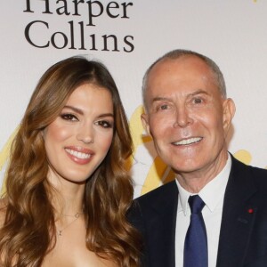 Iris Mittenaere (Miss France, Miss Univers 2016 et Danse avec les Stars 2018) et Jean-Claude Jitrois - Soirée de lancement du livre "Toujours y croire" de Miss France et Miss Univers 2016 I.Mittenaere à l'hôtel Vernet à Paris, France, le 6 novembre 2018. © CVS/Bestimage