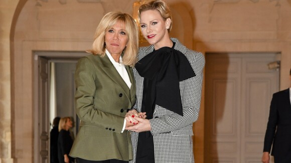 Charlene de Monaco : Brigitte Macron fait visiter aux jumeaux l'Elysée