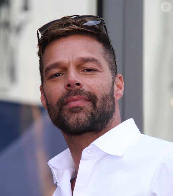 Ricky Martin à Hollywood, le 16 avril 2018