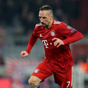 Franck Ribéry lors du match Bayern de Munich - AEK Athènes à Munich le 7 novembre 2018.