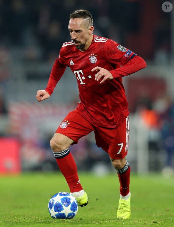 Franck Ribéry lors du match Bayern de Munich - AEK Athènes à Munich le 7 novembre 2018.