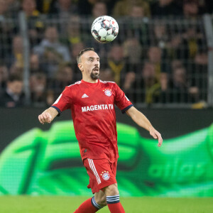 Franck Ribéry lors du match Dortmund-Bayern Munich le 10 novembre 2018.