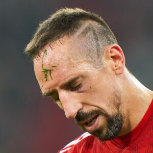 Franck Ribery lors du match Bayern Munich contre Sc Fribourg en Allemagne le 3 novembre 2018.