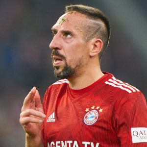 Franck Ribery lors du match Bayern Munich contre Sc Fribourg en Allemagne le 3 novembre 2018.