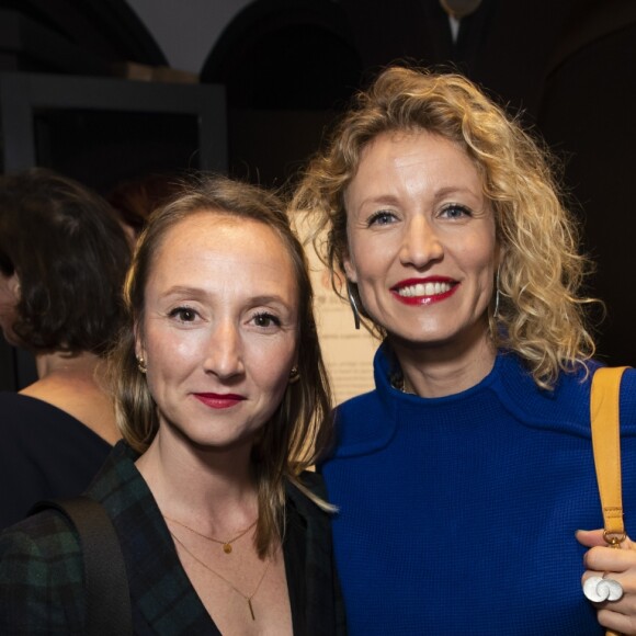 Audrey Lamy et Alexandra Lamy lors de l'événement A Museum Hotel of Japan Beauty célébrant à Paris le 90e anniversaire de l'hôtel Gajoen Tokyo, le 15 novembre 2018 à la Secret Gallery, rue de Varenne.