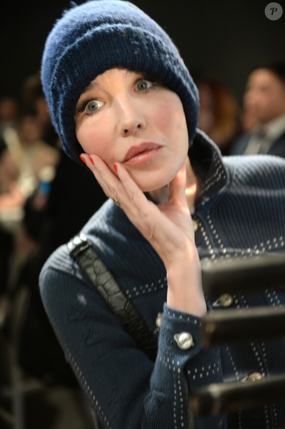 Exclusif - Isabelle Adjani lors de l'événement A Museum Hotel of Japan Beauty célébrant à Paris le 90e anniversaire de l'hôtel Gajoen Tokyo, le 15 novembre 2018 à la Secret Gallery, rue de Varenne. © Veeren/Bestimage