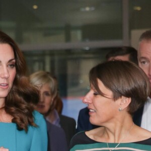 Le prince William et Catherine Kate Middleton quittent le siège de la BBC à Londres le 15 novembre 2018. 15 November 2018.