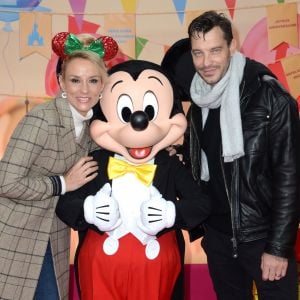 Exclusif - Elodie Gossuin et son mari Bertrand Lacherie - Célébration des 90 ans de Mickey à Disneyand Paris le 17 novembre 2018. La nouvelle saison de Noël célèbrera 90 ans de magie avec Mickey du 10 novembre 2018 au 6 janvier 2019. © Veeren/Bestimage