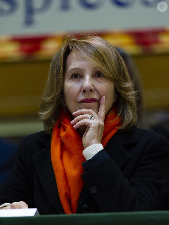 Nathalie Baye - 158ème vente aux enchères des vins des Hospices de Beaune, le 18 novembre 2018. © Pierre Perusseau/Bestimage