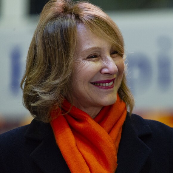 Nathalie Baye - 158ème vente aux enchères des vins des Hospices de Beaune, le 18 novembre 2018. © Pierre Perusseau/Bestimage