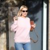 Kate Moss est allée prendre un café avec des amis dans le quartier de Notting Hill à Londres. Le 14 novembre 2018