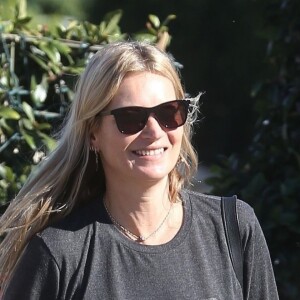 Exclusif - Kate Moss est allée déjeuner avec sa fille Lila Grace Moss-Hack, son ex Jamie Hince et son amie Kelly Osbourne à West Hollywood. Le 18 octobre 2018