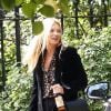 Exclusif - Kate Moss et son compagnon Nikolai von Bismarck à la sortie de leur maison à Londres, Royaume Uni, le 23 septembre 2018.