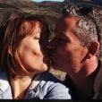 Carole et Steve s'embrassent - Facebook, novembre 2017