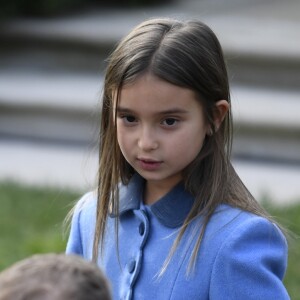 Ivanka Trump et sa fille Arabella Rose Kushner assistent au lancement des festivités de Thanksgiving à la Maison-Blanche, le 20 novembre 2018.