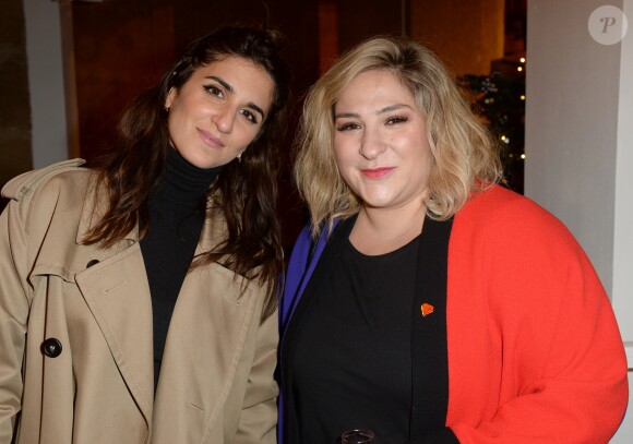 Exclusif - Géraldine Nakache et Marilou Berry à l'inauguration de "la Maison de Noël Amazon" à la Crèmerie de Paris, à Paris, France, le 22 novembre 2018. © Veeren/Bestimage