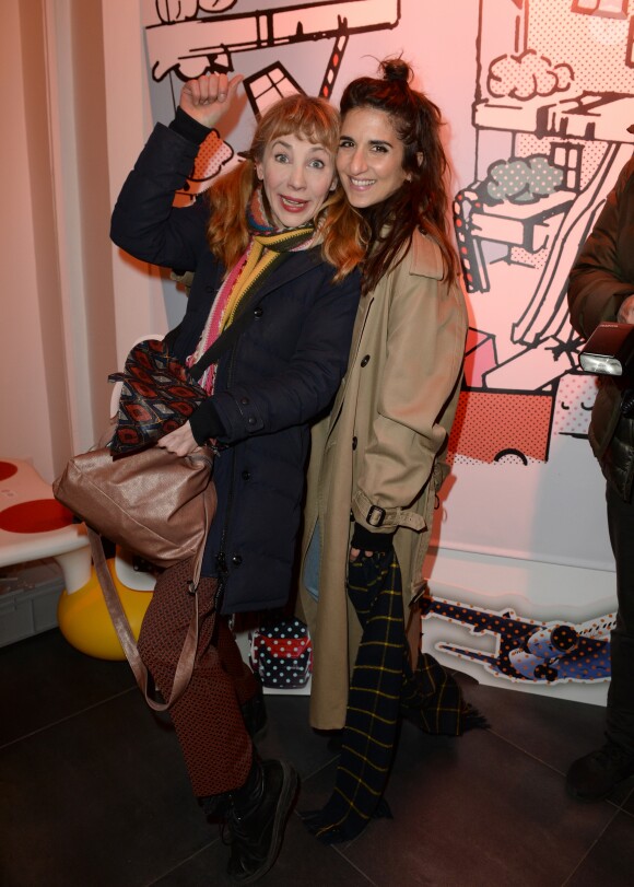 Exclusif - Julie Depardieu et Géraldine Nakache à l'inauguration de "la Maison de Noël Amazon" à la Crèmerie de Paris, à Paris, France, le 22 novembre 2018. © Veeren/Bestimage