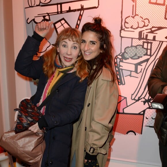 Exclusif - Julie Depardieu et Géraldine Nakache à l'inauguration de "la Maison de Noël Amazon" à la Crèmerie de Paris, à Paris, France, le 22 novembre 2018. © Veeren/Bestimage