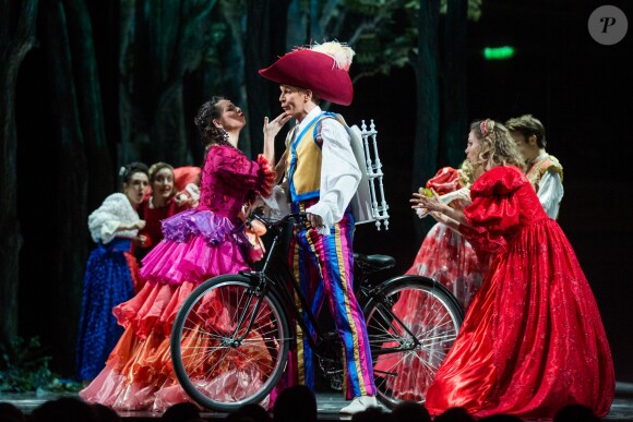 Exclusif - Olivier Fredj - Spectacle "Peau d'âne" lors de la réouverture du théâtre Marigny à Paris le 22 novembre 2018. © Olivier Borde - Cyril Moreau / Bestimage