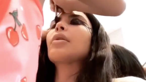 Kim Kardashian : Sa fille North la maquille, le résultat est surprenant !