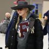 Madonna à l'aéroport de JFK à New York pour prendre l'avion, le 16 octobre 2018.