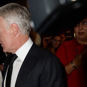 Semi-Exclusif - Didier Deschamps (Manager de la décennie) et sa femme Claude - Cocktail pour la remise des GQ Awards "Les Hommes de l'Année 2018" au Centre Pompidou à Paris, le 26 novembre 2018. © Veeren/Bestimage