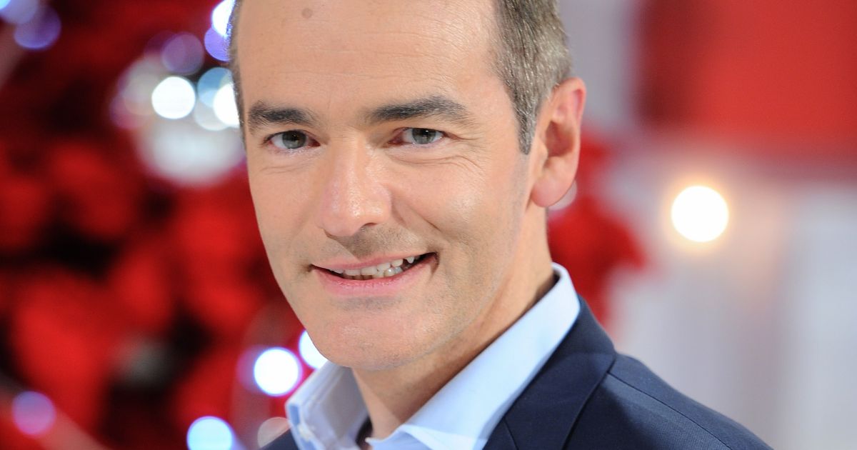Exclusif - Franck Ferrand lors de l'enregistrement de l'émission