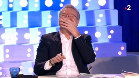 Laurent Ruquier fait une grosse gaffe face à fary, le 1er décembre 2018 dans "On n'est pas couché" sur France 2.