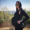 Kat Von D, enceinte. Novembre 2018.