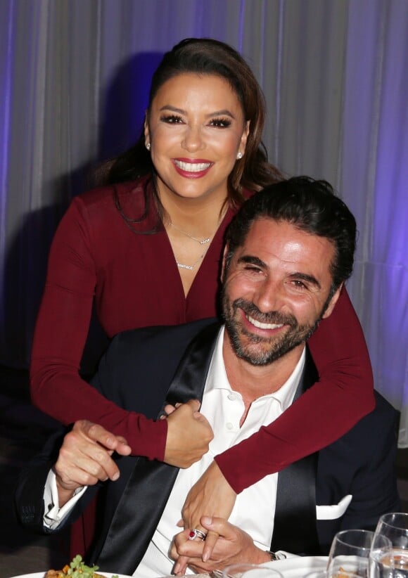 Eva Longoria et son mari José Bastón - Les célébrités lors de la soirée de gala de la fondation Eva Longoria à Beverly Hills le 8 novembre 2018.