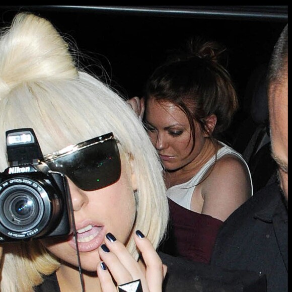 Lady Gaga à Londres, le 17 avril 2009.