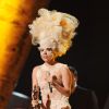 Lady Gaga aux Brit Awards à Londres, le 16 février 2010.
