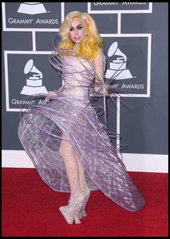 Lady Gaga aux 52e Grammy Awards à Los Angeles, le 31 janvier 2010.