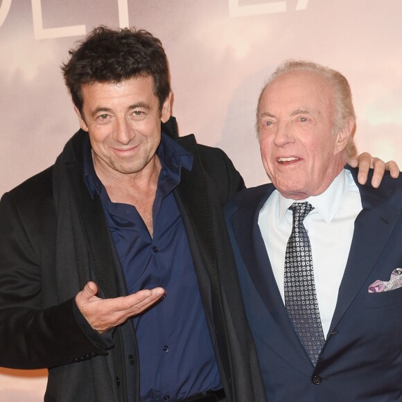 Patrick Bruel et James Caan à l'avant-première du film "Holy Lands" au cinéma UGC Normandie à Paris, France, le 4 décembre 2018. © Coadic Guirec/Bestimage