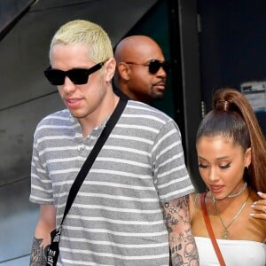 Ariana Grande et Pete Davidson à New York, le 16 juillet 2018