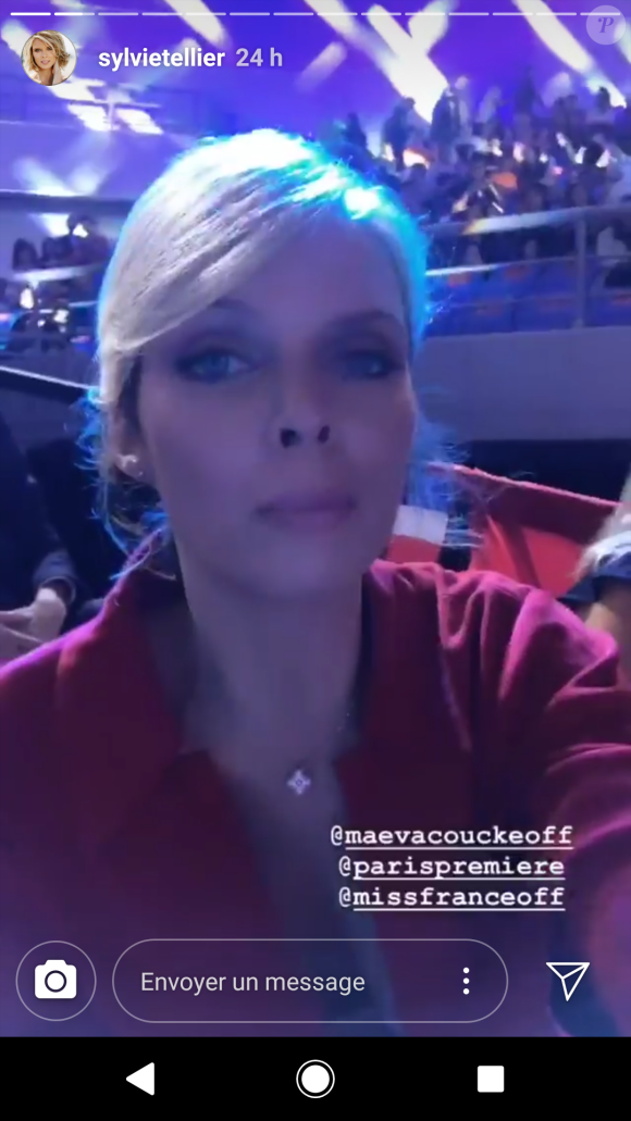Sylvie Tellier à Miss Monde 2018, 8 décembre 2018 - Instagram