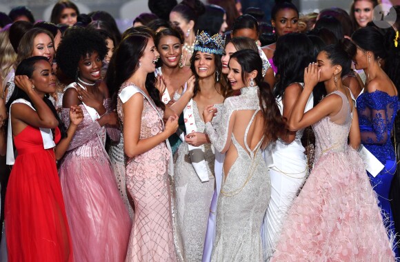 Vanessa Ponce de Leon élue Miss Monde 2018, en Chine, le 8 décembre 2018