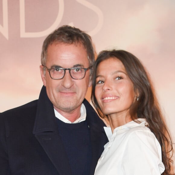 Exclusif - Christophe Dechavanne et sa fille Ninon à l'after-party du film "Holy Lands" au restaurant le Beefbar (Rue Marbeuf dans le 8ème arrondissement) à Paris, France, le 4 décembre 2018. © Rachid Bellak/Bestimage