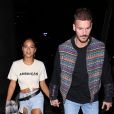 Christina Milian et son compagnon Matt Pokora (M. Pokora) à leur arrivée au concert de Drake et Migos à Los Angeles. Le 14 octobre 2018.
