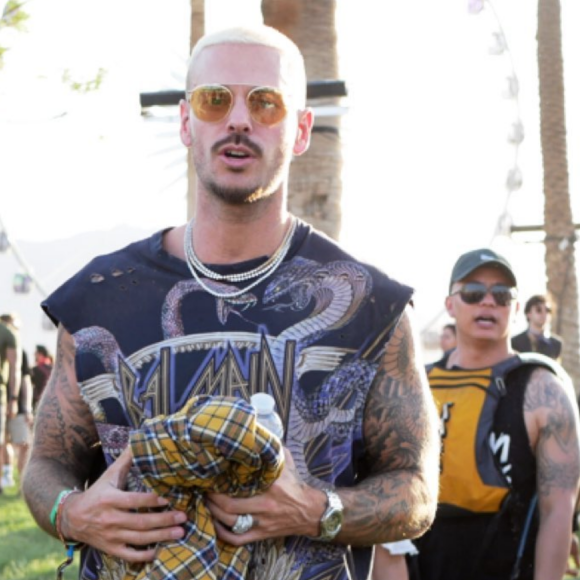 M. Pokora au festival de Coachella. Instagram, avril 2018.