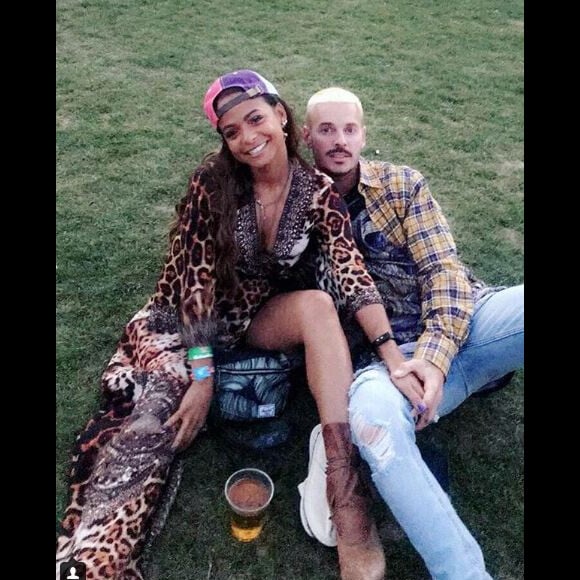 M. Pokora et Christina Milian au festival de Coachella. Instagram, avril 2018.