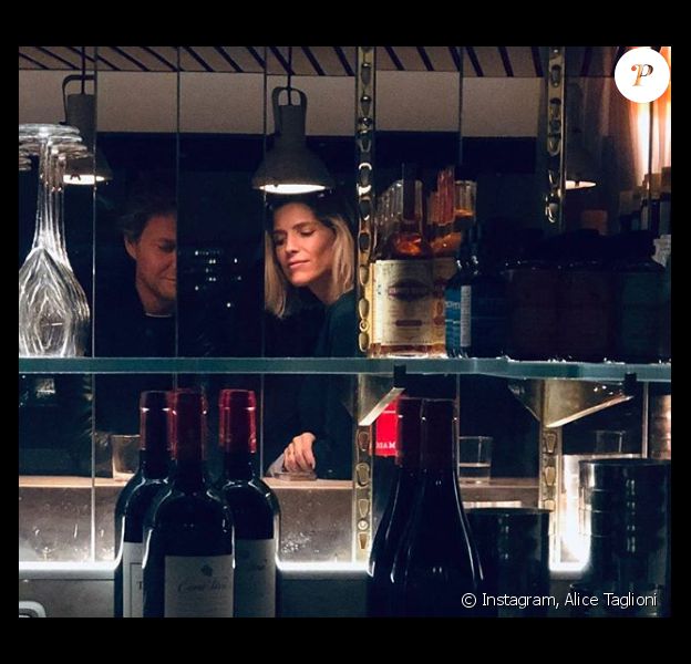 Alice Taglioni et Laurent Delahousse posent ensemble de manière visible et officielle, sur Instagram, le 16 décembre 2018