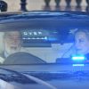 Le prince et la princesse Michael de Kent en voiture au palais de Buckingham à Londres le 19 décembre 2018 pour le traditionnel déjeuner de Noël anticipé organisé par la reine Elizabeth II.