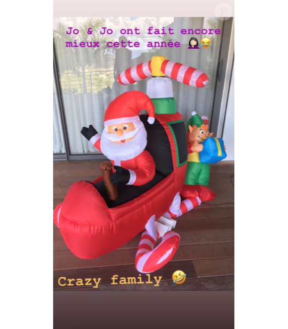 Alessandra Sublet en vacances en famille à Saint-Barthélemy. Décembre 2018.