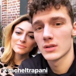 Benjamin Pavard se montre avec Rachel Legrain-Trapani sur Instagram le 26 décembre 2018.