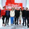 Exclusif - L'agriculteur Paul François, Sandrine Sarroche, Marcel Ichou, Ségolène Royal, Nicolas Canteloup, Michel Drucker, Nolwenn Leroy, Chanee, le dessinateur Emmanuel Chaunu et l'historien Franck Ferrand - Enregistrement de l'émission "Vivement Dimanche" présentée par Michel Drucker et diffusée le 30 décembre 2018 sur France 2. © Guillaume Gaffiot / Bestimage