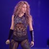 Shakira en concert à Madrid en Espagne le 3 juillet 2018.