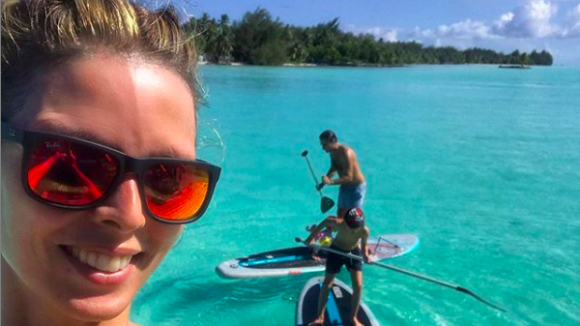 Sylvie Tellier, maman comblée en Polynésie : Sa photo craquante en famille