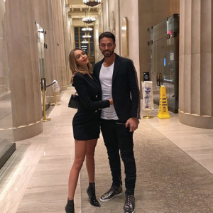 Nabilla à New York en ce tout début d'année 2019. Ici avec son fiancé Thomas Vergara.